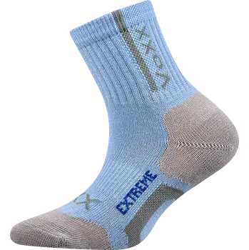 Sport Voxx Dětské sportovní ponožky JOSÍFEK - SVĚTLE MODRÉ velikost/rozměry: 16-19