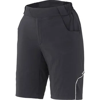 SHIMANO Touring kraťasy bez vložky, dámské, černá, S