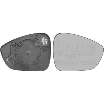 Autosklo Sklo do zrcátka, vnější zrcátko VAN WEZEL 0954838