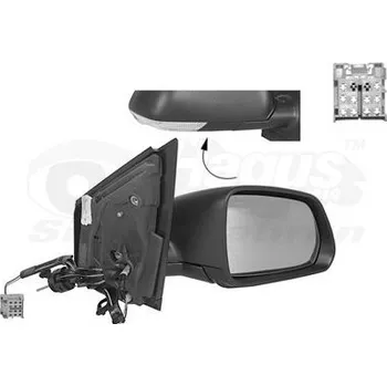 Auto zrcátko Vnější zpětné zrcátko VAN WEZEL 5828804