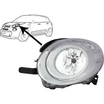 Přední světlomet Světlomet VAN WEZEL 1609963