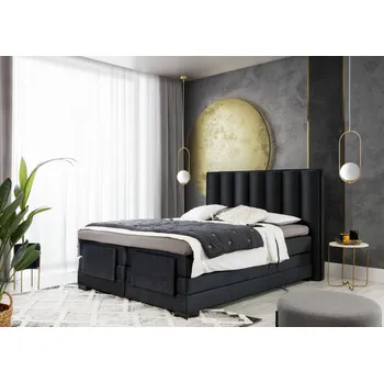 Ložnice Boxspring postel Veros 140 × 200 cm + elektrické polohování