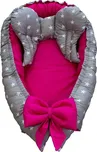 BabyTýpka Maxi hnízdo - Stars Fuchsie