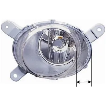 Mlhový světlomet Mlhovka VAN WEZEL 5921996
