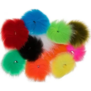 Umělá nástraha Ocas z polární lišky Veniard Arctic Blue Fox olivová