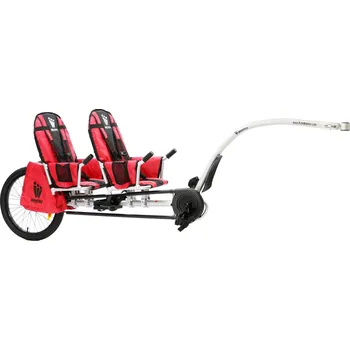 vozík za kolo Weehoo i-Go Two červený