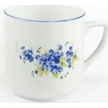 Český porcelán Hrnek porcelánový 400ml PĚTKA-POMĚNKY MODRÉ