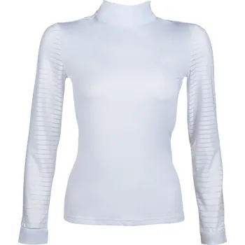 HKM Triko závodní Monaco HKM, s dlouhým rukávem, dámské, bílé L