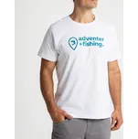 Adventer Fishing Tričko White & Bluefin Velikost: S