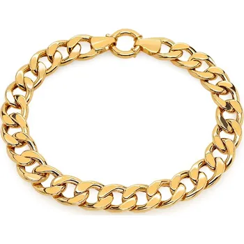 Šperk iZlato Pancíř 10 mm IZ27037N Žluté zlato 210 mm