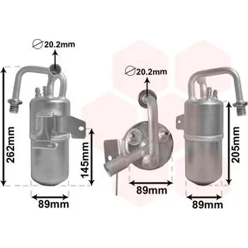 Sušič klimatizace Sušárna, klimatizace VAN WEZEL 1800D331