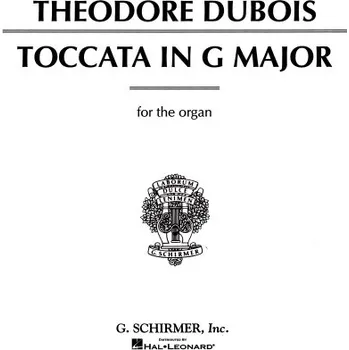 Toccata in G Major - noty pro varhany