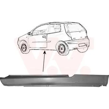 Prah karosérie Nástupní panel VAN WEZEL 1620101