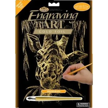 Výtvarná sada Vyškrabovací obrázek - Žirafa