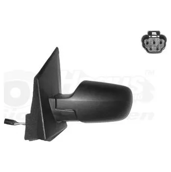 Auto zrcátko Vnější zpětné zrcátko VAN WEZEL 1810807