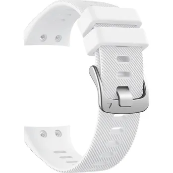 Příslušenství k chytrým hodinkám Silikonový Pásek Na Garmin Forerunner 45 / 45S Barva: Bílá
