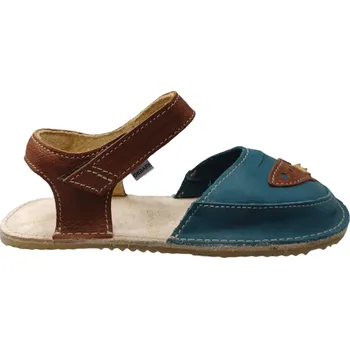 Chlapecké sandály MIROL/I BF D 208/I - dětské barefoot sandálky s plnou špičkou s možností vlastní barvy 26