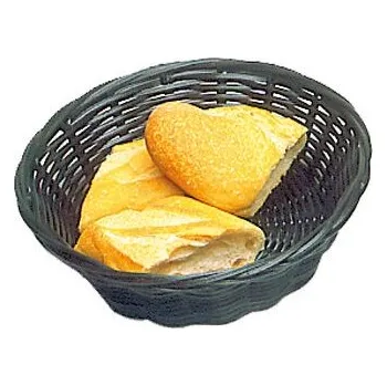 chlebník Košík kulatý pr.18cm polypropylen černý Sleva 15Kč