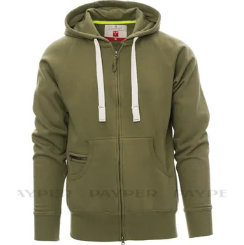 Pánská mikina Mikina PayPer DALLAS+ s kapucí khaki XL