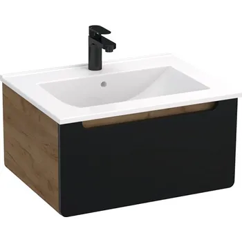 Koupelnový nábytek BPS-koupelny Koupelnová skříňka s keramickým umyvadlem Lukrecia B 60-1Z