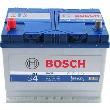 Auto-moto baterie Startovací baterie BOSCH S4 12V 70Ah/630A