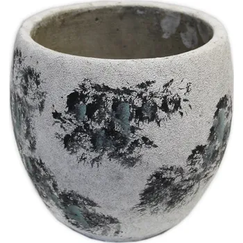 Obal na květináč Obal beton pr.16,5V16cm black inki