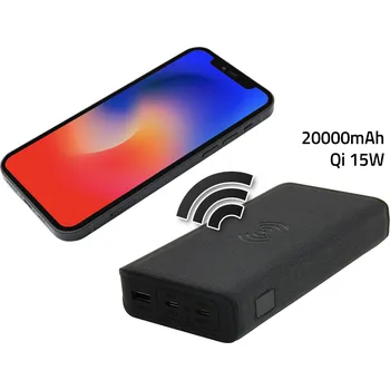 Powerbanka Powerbank Patona 20000mAh PD100W Li-lon 2xUSB-C/1x USB-A s QI nabíjením 15W