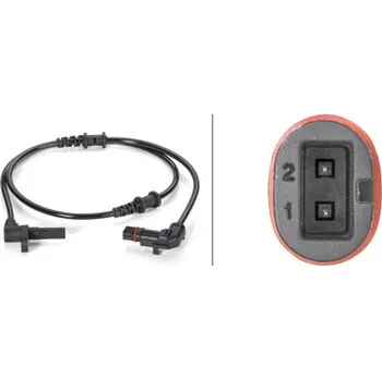 ABS Snímač, počet otáček kol, , 6395401017, A6395401017, HELLA, 6PU 012 806-361