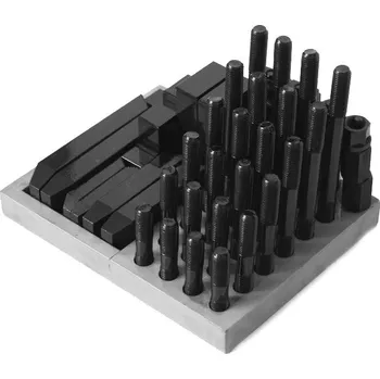 Upínací sada 58-dílná M6 do T-drážky 8 mm