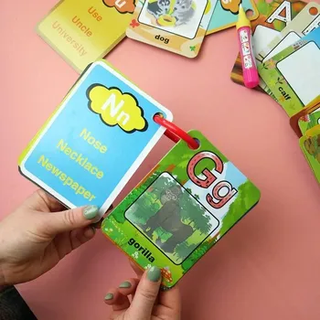 omalovánky DAALO Malování vodou - anglická abeceda - AKCE!