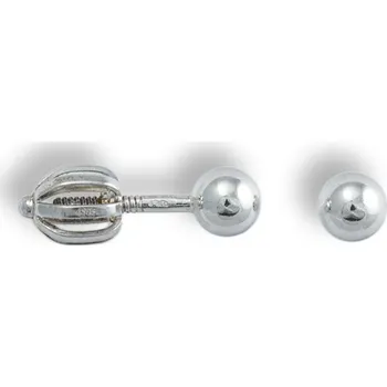 Náušnice Cutie Jewellery Zlaté náušnice bílé kuličky Ø 4,5 mm, celozlaté – zlatý šperk ryzosti 585/1000 v Dárkovém balení s Certifikátem GLEWN-88691