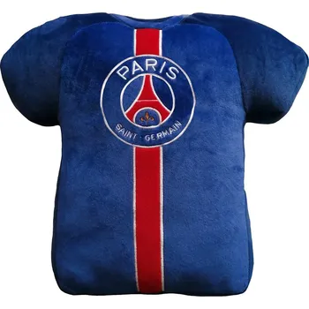 Dekorativní polštářek Polštářek Paris Saint Germain 38 x 25 cm modrý/červený