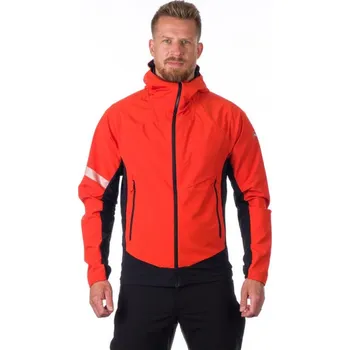Pánská větrovka Northfinder GREGORY pánská bunda BU-5102OR-170 oranžová černá pánská bunda