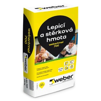 Tmel Weber Lepící a stěrková hmota Weber 700 25kg šedá