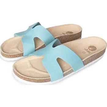 Dámská zdravotní obuv Vlnka Dámské korkové anatomické nazouváky Zora modrá velikost obuv dospělí 36