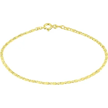 Náramek GEMMAX Zlatý náramek vzor Šnečci (Snail) – šířka 1,6 mm, délka 18 cm – zlatý šperk ryzosti 585/1000 v Dárkovém balení s Certifikátem GUBYN-18-38441