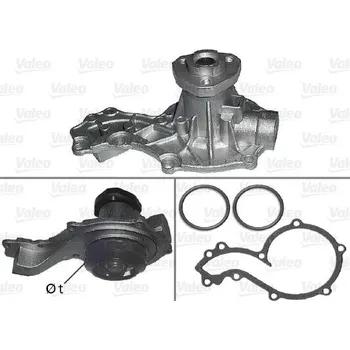 Chladič motoru Vodní čerpadlo, chlazení motoru VALEO 506594