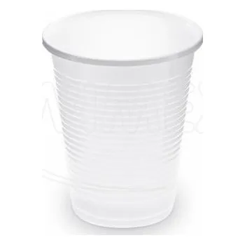 Jednorázové nádobí Kelímek bílý 0,18 l -PP- (Ø 70 mm) [100 ks]