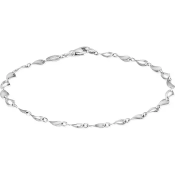 Náramek GEMMAX Dámský prořezávaný náramek z bílého zlata délka 20 cm – zlatý šperk ryzosti 585/1000 v Dárkovém balení s Certifikátem GLBWN-20-34721