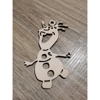 Vánoční ozdoba Dřevěná vánoční ozdoba č.27 - Olaf Velikost: 70