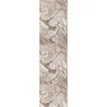 Béžový běhoun 80x300 cm Marbled – Flair Rugs ID_1446604