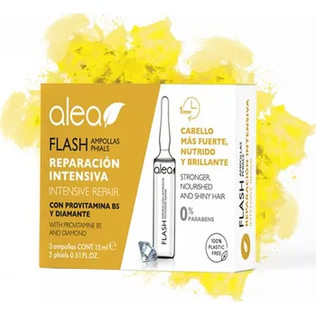 Vlasová regenerace Alea Flash ampule pro poškozené vlasy 3 x 15 ml