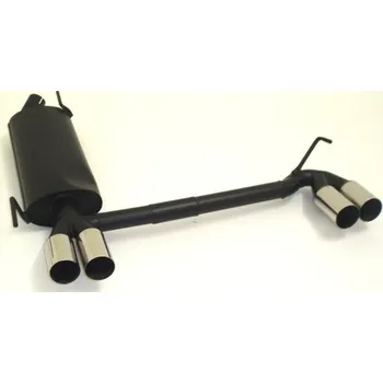 Tlumič výfuku Duplex Sportovní tlumič výfuku s povrchovou úpravou - s certifikátem ECE (921400AD-x)