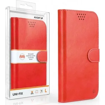 Pouzdro na mobilní telefon Pouzdro ALIGATOR UNI-FIX, velikost L (150*72), červená