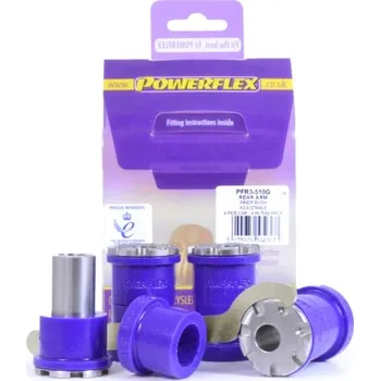 Silentblok nápravy Powerflex Vnitřní silentblok zadního ramene, nastavení odklonu Seat Leon & Cupra MK1 TYP 1M 4WD (1999-2005)