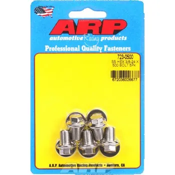 Šroub 3/8 "- 24 x .500 hex SS šrouby" (5ks)