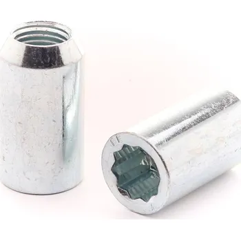 Klíč Sada 20ks ocelových matic na imbus + klíč 1/2 UNF