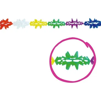 Karnevalový doplněk Fiestas Guirca Girlanda fantazie plastová 14 x 300 cm D