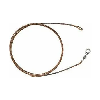 Carp system - Zátěžová šňůrka s očkem a obratlíkem 85cm