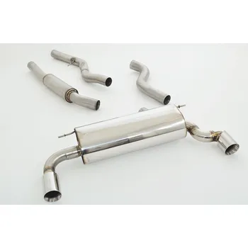 76mm Výfukový systém- Duplex (nerez) - s certifikátem ECE (991367-X3-X)